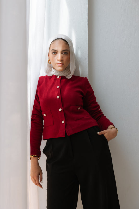 Ruby Cashmere Jacket