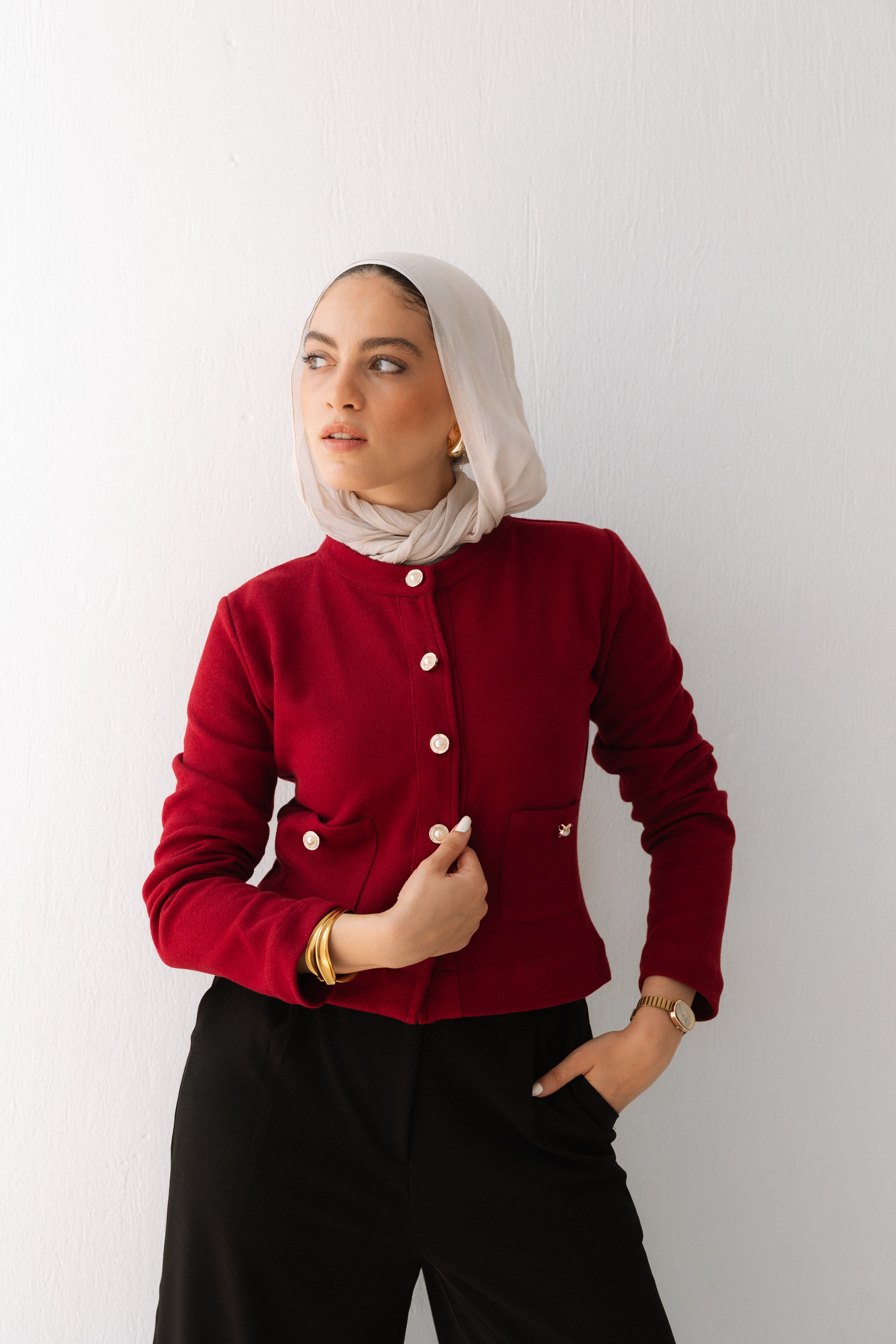 Ruby Cashmere Jacket