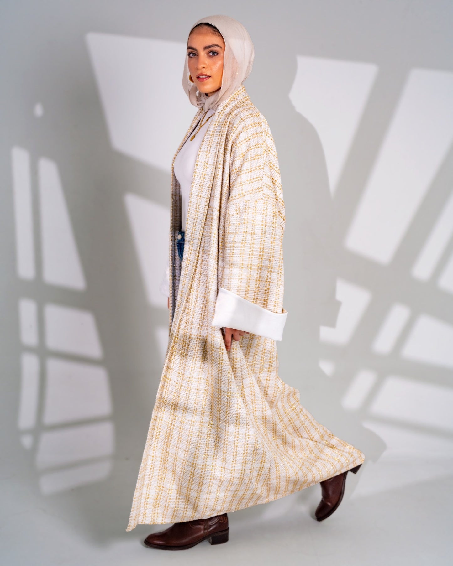 Rouh oversized tweed coat