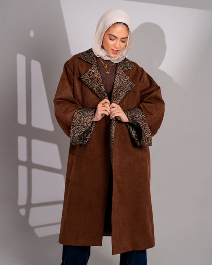 Jawaher Suede Coat