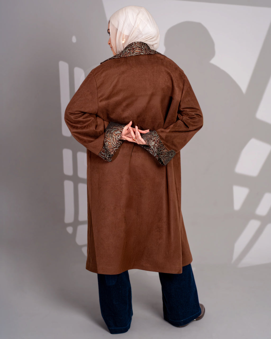 Jawaher Suede Coat