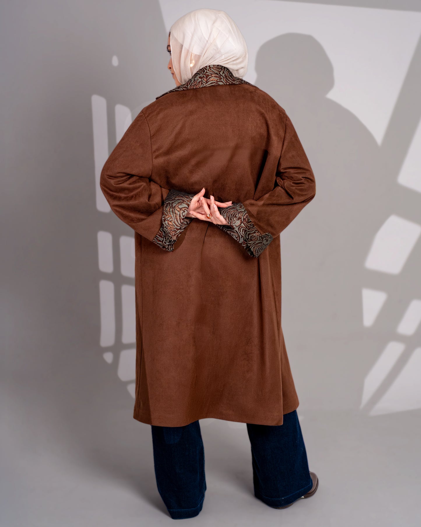 Jawaher Suede Coat